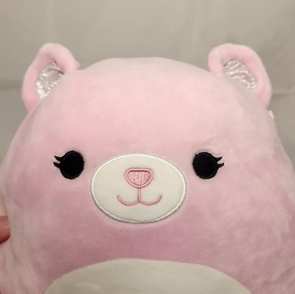 8” Kellytoy Squishmallow Zaya the Pink Bear Plush Stuffed Animal
